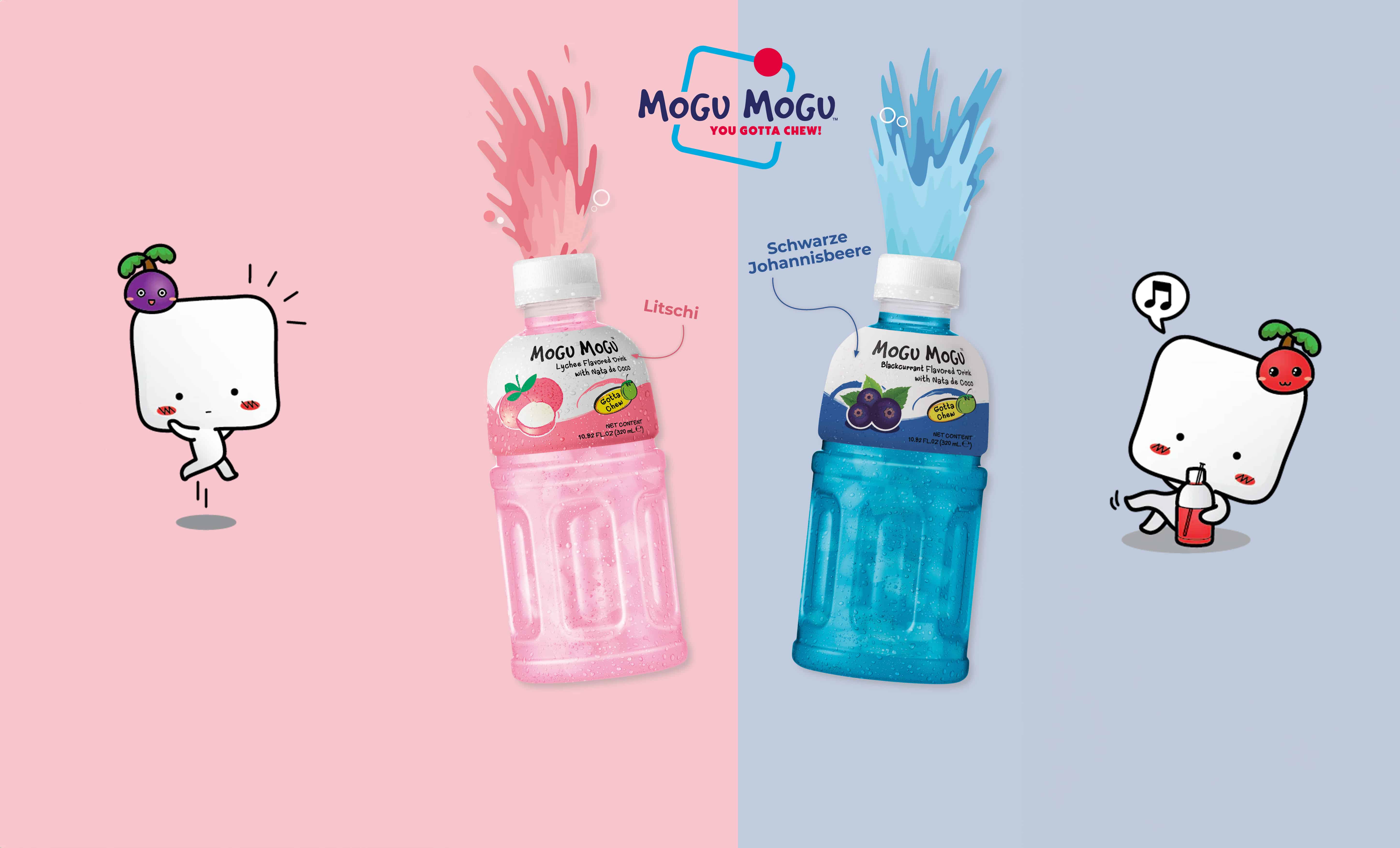 Mogu Mogu Trend Getränk mit Biss kommt von TikTok in die Shops