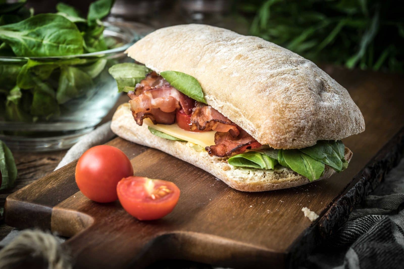Ciabatta Sandwich Top 10 warme Snacks