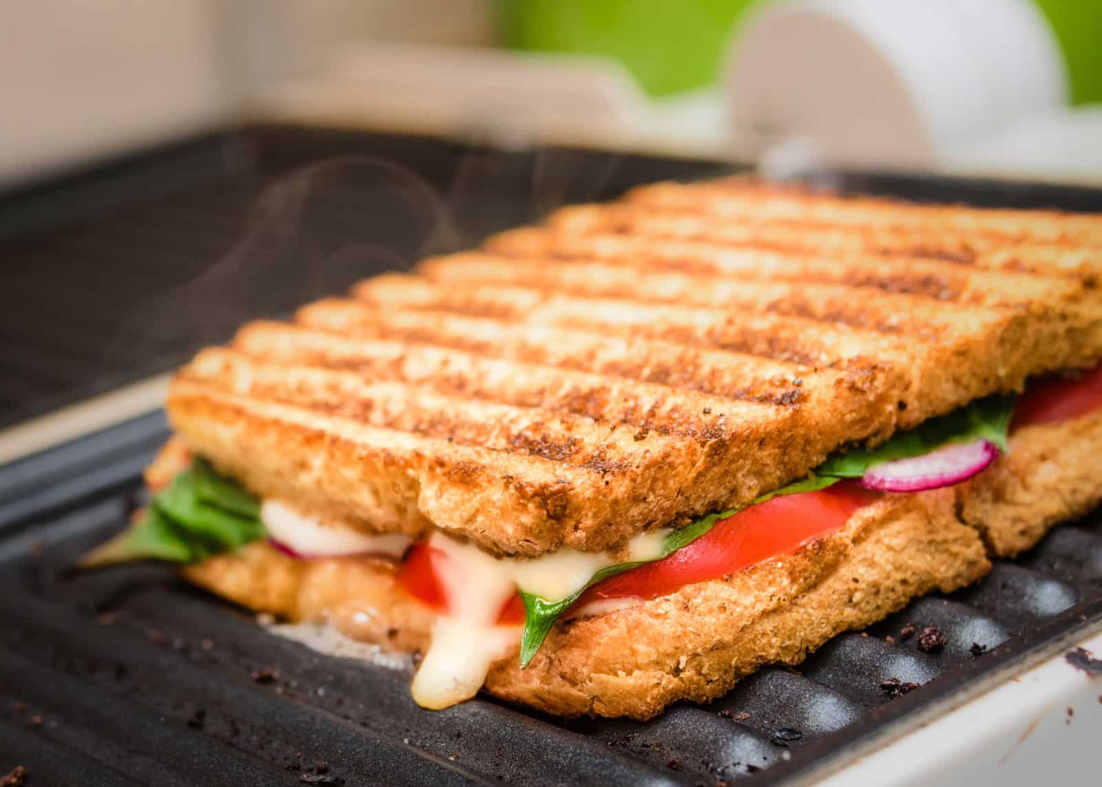 Sandwich Panini Top 10 warme Snacks