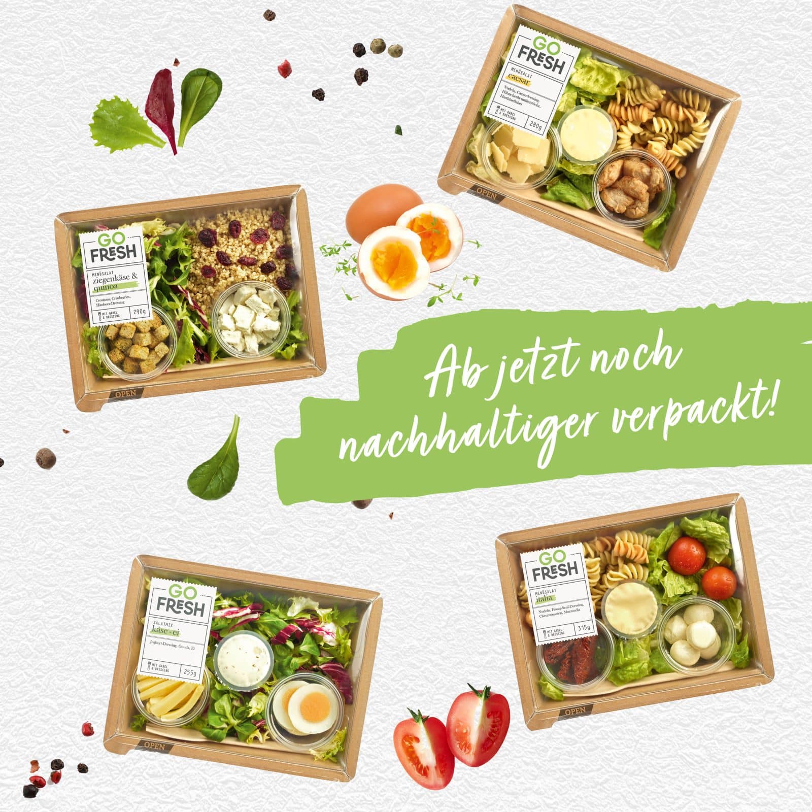 Nachhaltige Verpackungen GoFresh
