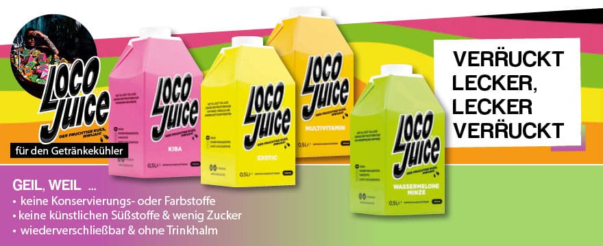 Newcomer Loco Juice Saft