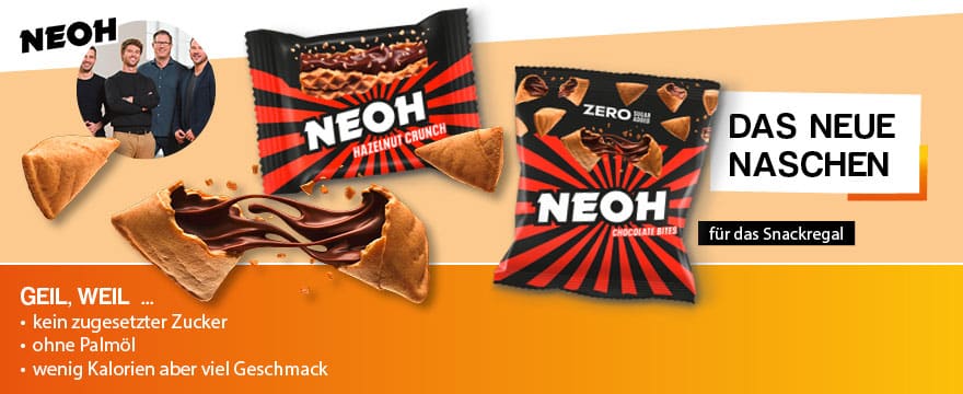 Neoh Schokolade Newcomer Trendprodukte
