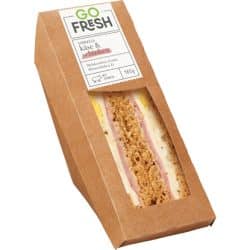 Sandwich Käse und Schinken