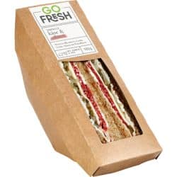 Go Fresh Käse und Salami