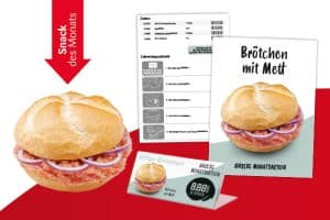 ll_ms_0612_12monatsaktion_02 Brötchen mit Mett Frühstücks Angebot