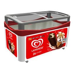 Lekkerland Eis-Konzept Eistruhe von Langnese