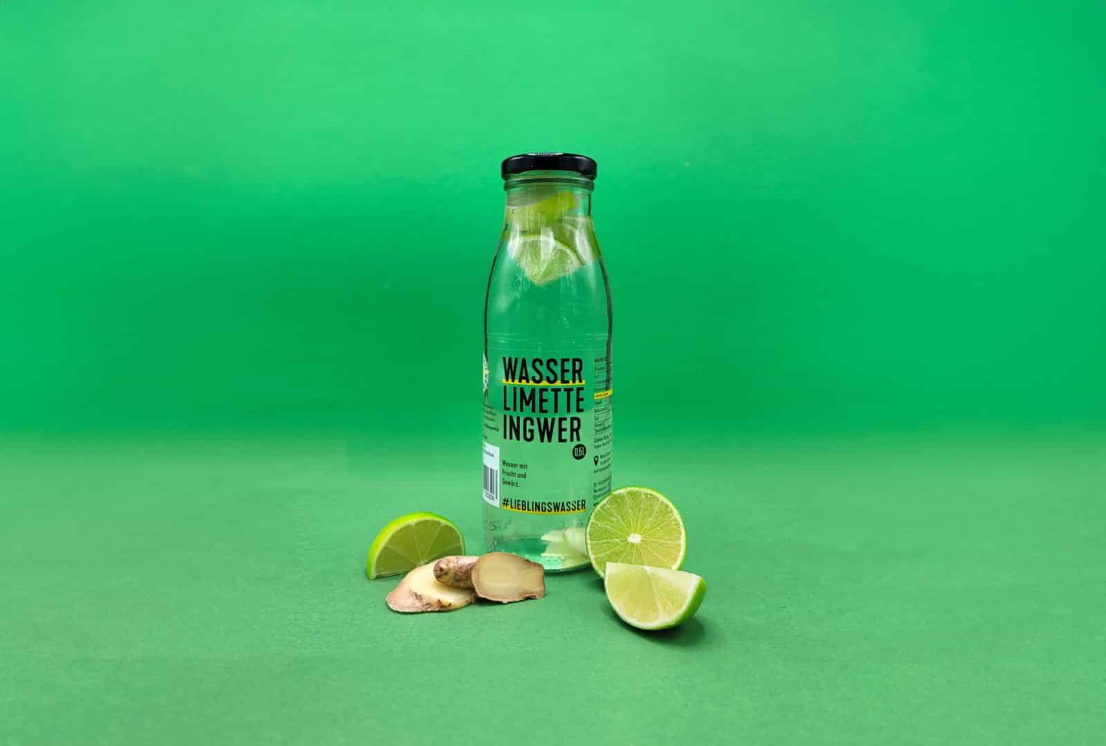 Das Infused Water Lieblingswasser ist in verschiedenen Sorten im Lekkerland Webshop erhältlich.