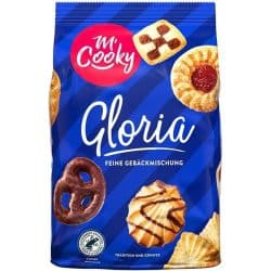 preiswerte Eigenmarke M' Cooky Gloria Gebäckmischung