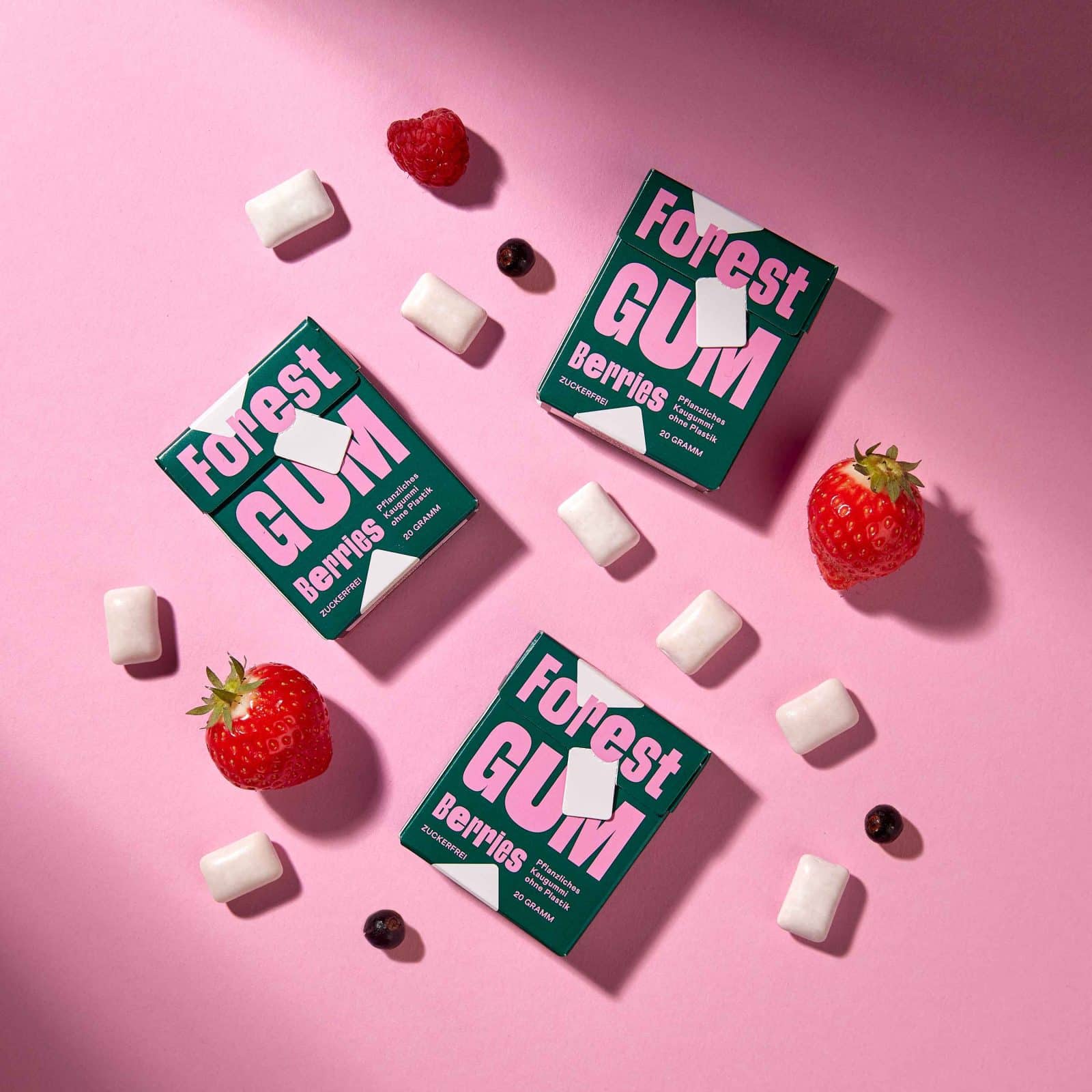 Plastikfreier Kaugummi Forest Gum